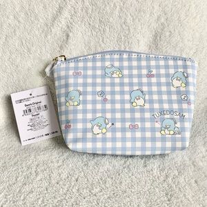 NWT Official Sanrio Original Tuxedo Sam Pouch Cosmetic Bag